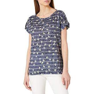Cecil t-shirt dames, Donkerblauw