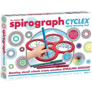 Spirograph 1018Z - 33981 - Cyclex - knutselset,1 Stuk (1er-pakket),Wit