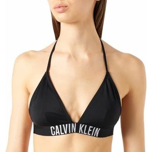 Calvin Klein Voorgevormde Triangel Bikinitop Zwart