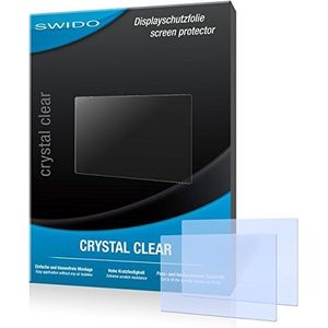 SWIDO 2x Y024208 Crystal Clear displaybeschermfolie voor Sony Cybershot DSC-WX150 / WX-150