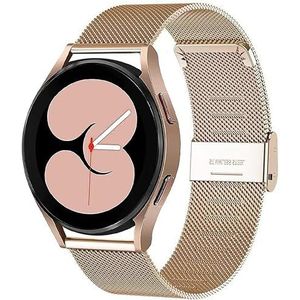 BRLYYO Band voor Samsung Galaxy Watch 4 Classic, 20 mm, roestvrij stalen band voor/Galaxy Watch 6/Galaxy Watch 5/Galaxy Watch 3 41 mm/Galaxy Watch Active 2 Gear/Sport Amazfit GTS