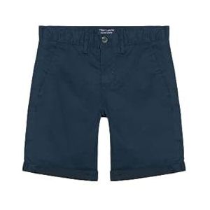 Teddy Smith Jr Light Twil Chino Shorts voor jongens, US Navy, 6 jaar, US Navy