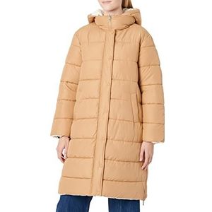 TOM TAILOR Damesrok in fluwelen look, 27841 - Soft Light Camel