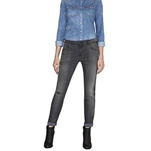 Replay Katewin Hyperflex Slim Jeans voor dames, Grijs (Dark Grey Denim 10)