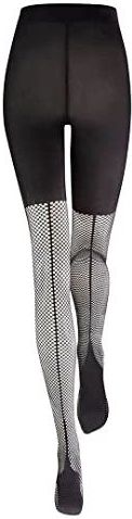 Kunert Blue Showpiece panty, 50 DEN dames, zwart (Black 0500), 36-38, zwart (black 0500)