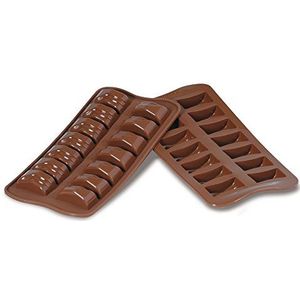 Silikomart Jack Chocolade siliconen mal bruin