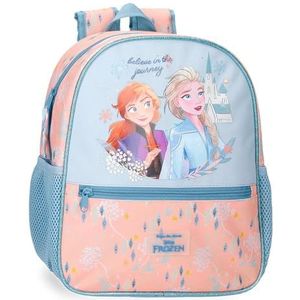 Joumma Disney Frozen Believe in the Journey schoolrugzak, blauw, 27 x 33 x 11 cm, polyester, 9,8 l, blauw, schoolrugzak, Blauw, schoolrugzak