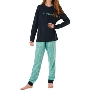 Schiesser Lange pyjamaset voor meisjes, Mint_173856