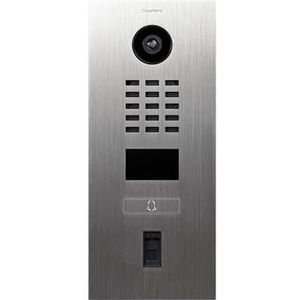 DoorBird D2101FV Fingerprint IP Video deurstation V2A geborsteld roestvrij staal 1 belknop