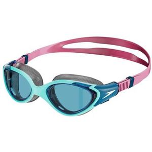 Speedo Biofuse 2.0 Zwembril voor dames, blauw/roze, één maat