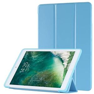 Atiyoo Beschermhoes voor iPad 10.2 - Slanke harde achterkant met standaard voor iPad 10,2 inch - Multi-hoek - 10,2 inch hoekbescherming - hemelsblauw