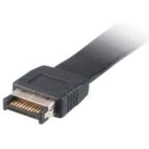 Akasa AK-CBUB37-50BK interne USB 3.1 Gen2 adapterkabel (10 Gbit/s)