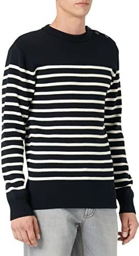 Armor Lux, Heren trui ""Paimpol"", meerkleurig (schip/naturel 429)