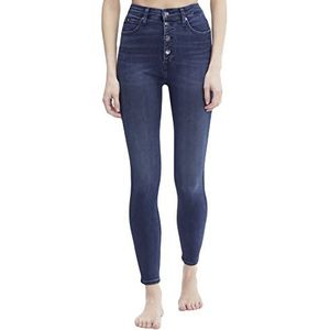 Calvin Klein Jeans High Rise Skinny jeans voor dames, Denim Donker