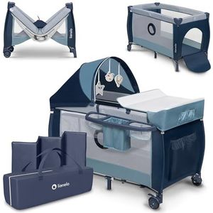 Lionelo Sven Plus - Meegroeibed - Campingbedje - SET 2in1 - Co-sleeper