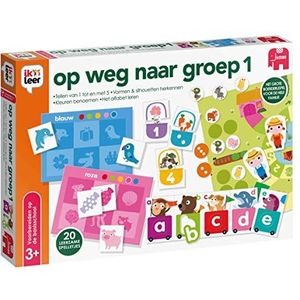 Jumbo Ik Leer Op Weg Naar Groep 1 - Educatief Spel voor 3+ jaar - Leer kleuren, vormen, letters en cijfers