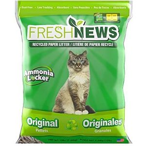 Fresh News Recycled Paper, kattenbakvulling, origineel granulaat, 5,4 kg