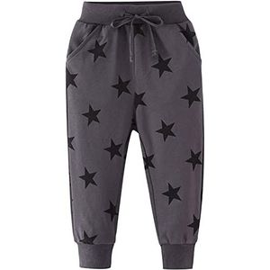 Little Hand Sportbroek voor jongens, sportbroek voor kinderen, sweatpants voor jongens, Donkergrijs 1