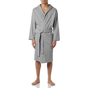 BOSS Jurk met capuchon Identity Dressing_Gown, Medium Grey 35, XL, heren, Medium Grijs 35