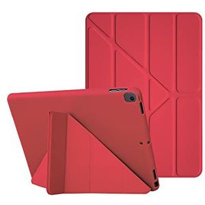 Beschermhoesje compatibel met iPad Pro 12.9 2021/2020 (5/4e generatie), Smart Cover Case Soft Slim TPU Smart Cover Case 5 in 1 verschillende kijkhoek, Auto Sleep/Wake Case