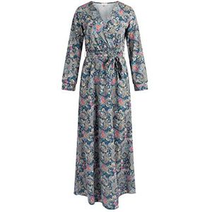 MAHISHA Maxi-jurk met paisley-print, damesjurk, Maxi-jurk met kasjmier print