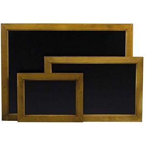 HENDI Krijtbord met houten frame, 400 x 600 mm