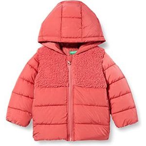 United Colors of Benetton Jas voor meisjes en meisjes, Malaga roze, 28 V, 90, Malaga rose 28v