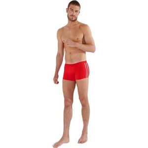 Hom Zwemshort voor heren, nautical cup, zwembroek, rood, gestreept, maat S, Rood gestreept lint