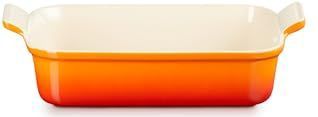 Le Creuset Ovenschaal Heritage - Oranjerood - 26 x 19 cm / 2.4 liter