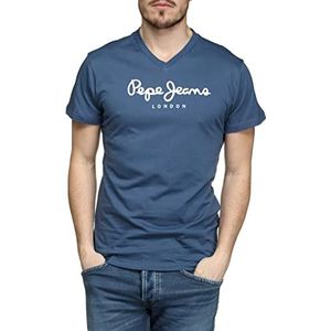 Pepe Jeans Eggo V N T-shirt voor heren, blauw (jarman)