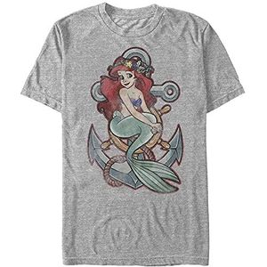 Disney The Little Mermaid Anchor Organic, Melange Grey, XXL, Melange Grey