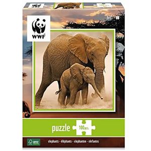 Elefanten 100 stukjes (puzzel)