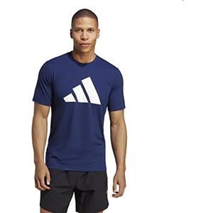 adidas Performance Train Essentials Feelready Logo Training T-shirt - Heren - Blauw