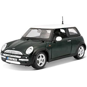 Maisto - 2042975 – modelauto – Mini Cooper – metallic groen – schaal 1/24