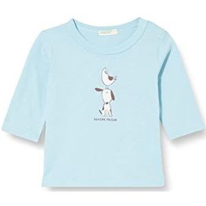 United Colors of Benetton T-shirt M/L 3i1xa102s Baby Jongens Korte Mouw T-Shirt (1 stuk), Licht turkoois 19 g