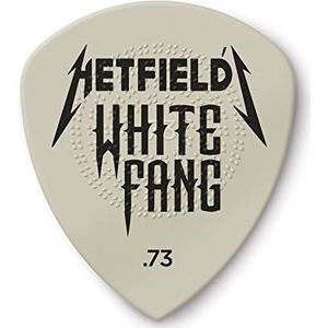 Plectrum White Fang 0,73 mm, 6 stuks