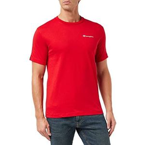 Champion Color Block T-shirt voor heren, rood x