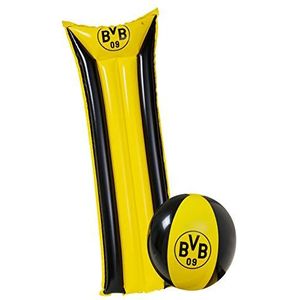 Borussia Dortmund, Luchtmatras + waterpolo in set, zwart-geel
