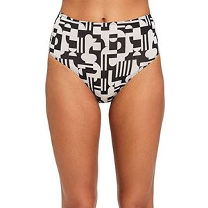 ESPRIT Moderne print Rcs H.w.brief damesslip, zwart.