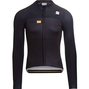 Sportful Bfp Thermal Jersey Sweatshirt voor heren, goud, zwart, XXL, Zwart Goud