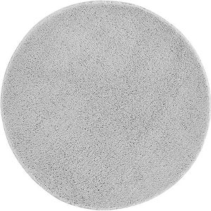 andiamo Arezzo tapijt voor woonkamer, eetkamer, onderhoudsvriendelijk, elegant, comfortabel, effen, 67 cm, rond, grijs