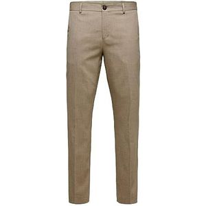 SELETED HOMME SLHSLIM-Neil TRS B Noos kostuumbroek zand 60 Sand 60, Zand