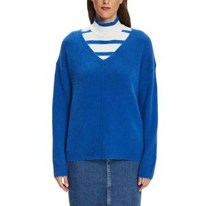 ESPRIT 103ee1i347 damessweater, 414/Bright Blue 5.