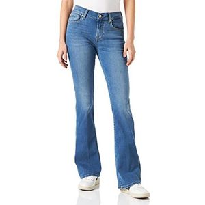 7 For All Mankind Bair Eco High Hopes Bootcut Jeans voor dames, lichtblauw, 29, Lichtblauw