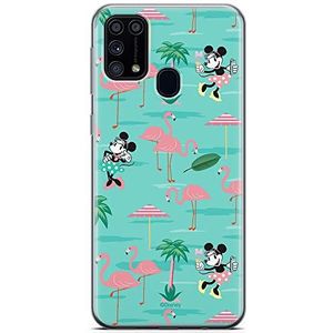 ERT GROUP Beschermhoes voor mobiele telefoon voor Samsung M31, origineel en officieel gelicentieerd product, Disney-motief Minnie 038, perfect aangepast aan de vorm van de mobiele telefoon, TPU-beschermhoes