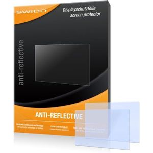 SWIDO 2x X024208 anti-reflecterende displaybeschermfolie voor Sony Cybershot DSC-WX150 / WX-150