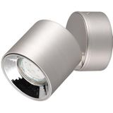 Trio Luminaire encastrable et apparent Guayana 651000107, métal nickel mat, sauf 1x GU10