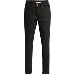 Levi's 711™ Double Button Jeans Dames, Soft Black.