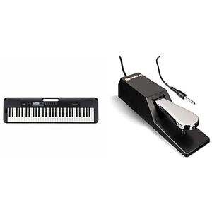Casio CT-S300 & M-Audio SP-2 Universeel sustain-pedaal voor elektronische toetsenborden, midi-controllers, digitale piano's, synthesizers, orgels en meer