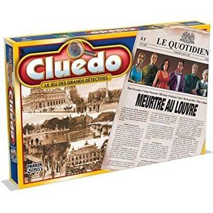 Winning Moves - CLUEDO MEURTRE au LOUVRE - gezelschapsspel - bordspel - Franse versie